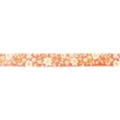 [237R-41839] [237R] Bomullsband Blommor (Gammal Rosa)