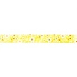 [237R-41840] [237R] Baumwolle Band Blümchen (Lime)