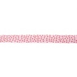 [239R-43574] [239R] Popline Biasband Bedrukt 3 m Per Bosje (Roze)