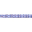 [239R-43590] [239R] Popline Biasband Bedrukt 3 m Per Bosje (Donker Aqua)
