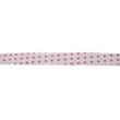 [239R-43593] [239R] Popeline Schrägband Bedruckt 3 m Pro Bündel (Lila)