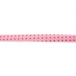 [239R-43594] [239R] Popeline Schrägband Bedruckt 3 m Pro Bündel (Hell Pink)