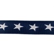 [247R-41763] [247R] Gurtband Stern (Dunkel Blau)