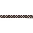 [249R-41850] [249R] Baumwolle Band Sternchen (Anthrazit)