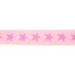 [250R-42510] [250R] Elastic With Woven Star 2-Coloured 40 mm (Light Pink)