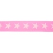[250R-42511] [250R] Élastique Avec Tissé Étoile 2 Couleurs 40 mm (Rose)