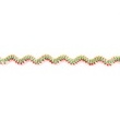 [251R-42528] [251R] Taśma Zig Zag Fantazyjna (Mleczna Biel)