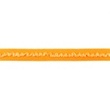 [252R-41658] [252R] Biais Dentelle Extensible (Orange)