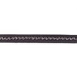 [252R-41661] [252R] Biais Dentelle Extensible (Gris Foncé)