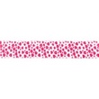 [253R-42473] [253R] Printed Elastic 25 mm (Little Hearts)