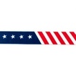 [253R-42488] [253R] Élastique Imprimé 25 mm (Drapeau)