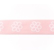 [257R-42538] [257R] Elastic With Woven Flower (Pink)