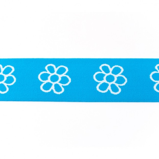 [257R] Elastic With Woven Flower