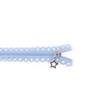 [259R-42433] [259R] Zipper Star Punched (Light Blue)