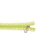 [259R-42437] [259R] Zipper Star Punched (Lime)