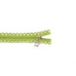 [259R-42438] [259R] Zipper Star Punched (Dark Lime)