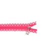 [259R-42443] [259R] Zipper Star Punched (Fuchsia)