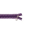 [259R-42445] [259R] Zipper Star Punched (Purple)