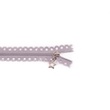[259R-42448] [259R] Zipper Star Punched (Light Grey)