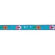 [260R-41865] [260R] Dekorband Cartoon Blomma (Aqua)