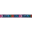 [260R-41867] [260R] Cinta De Tejido Flor (Azul Oscuro)
