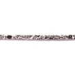 [267R-42842] [267R] Popline Bias Binding Flower With Lace (Grey)