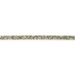 [267R-42865] [267R] Popline Bias Binding Flower With Lace (Grass Green)