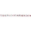 [267R-42869] [267R] Poplin Biasband Bloemetje Met Kantje (Wit)