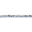 [267R-42876] [267R] Poplin Biasband Bloemetje Met Kantje (Jeans)