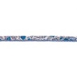 [268R-42844] [268R] Cinta Al Bies De Popelin Flor Con Puntilla (Azul)