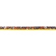 [268R-42849] [268R] Popeline Nastro In Sbieco Fiore Con Pizzo (Giallo)