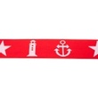 [272R-42777] [272R] Elastiek Maritiem Ster (Rood)