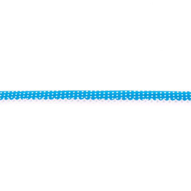 [277R] Popline Biasband Met Kantje Stip
