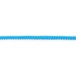 [277R-42893] [277R] Poplin Snedslå med spets Prick (Aqua)