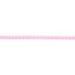 [279R-42889] [279R] Popeline Nastro In Sbieco Con Pizzo Rombo (Rosa)