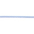 [279R-42892] [279R] Popeline Nastro In Sbieco Con Pizzo Rombo (Blu Chiaro)
