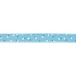 [285R-42957] [285R] Ruban Jeans Chambray Petit Fleur (Bleu Clair)