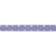 [286R-42949] [286R] Ruban Jeans Chambray Fleur (Violet)