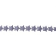 [292R-43171] [292R] Poplin Rutig stjärna (Mörkblå)