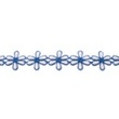 [295R-43386] [295R] 2-Coloured Lace Flower (Dżinsy)