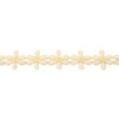 [295R-43391] [295R] 2-Coloured Lace Flower (Yellow)