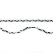 [298R-43120] [298R] 2-Farbig Geflochten Wildlederband (Mint)