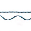 [298R-43121] [298R] 2-Farbig Geflochten Wildlederband (Aqua)