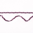[298R-43122] [298R] 2-Coloured Braided Suede Lace (Purple)
