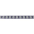 [308R-43477] [308R] Nastro Con Fiore Tessuta (Verde Mela)