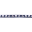 [308R-43479] [308R] Ruban Jeans Avec Fleur Tissé (Sable)