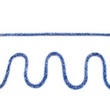 [312R-43456] [312R] Double Woven Cotton Cord Melange (Cobalt)