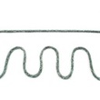 [312R-43464] [312R]  Cordoncini Di Cotone Tessuto Doppio Melange (Verde Scuro)