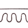 [312R-43466] [312R] Doppelgewebe Baumwollkordel Meliert (Braun)