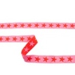 [313R-43483] [313R] Webband Stern Zweifarbig (Fuchsie)